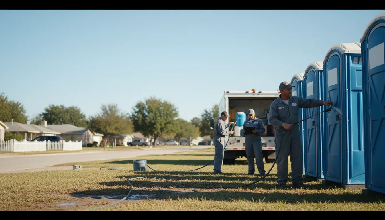Long-Term Portable Toilet Rental in Iredell, TX near me